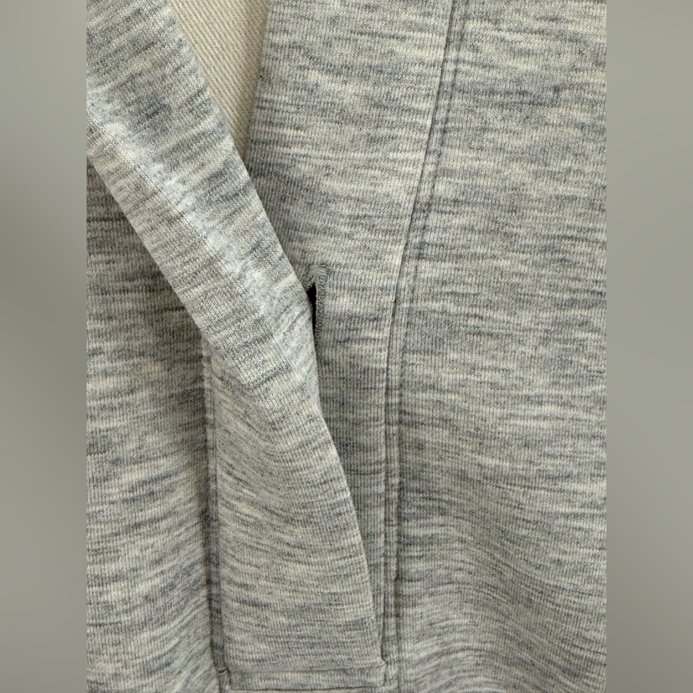 NWT Abercrombie & Fitch YPB Neo Knit Sporty Gray Sleeveless Athleisure Romper - Picture 6 of 16